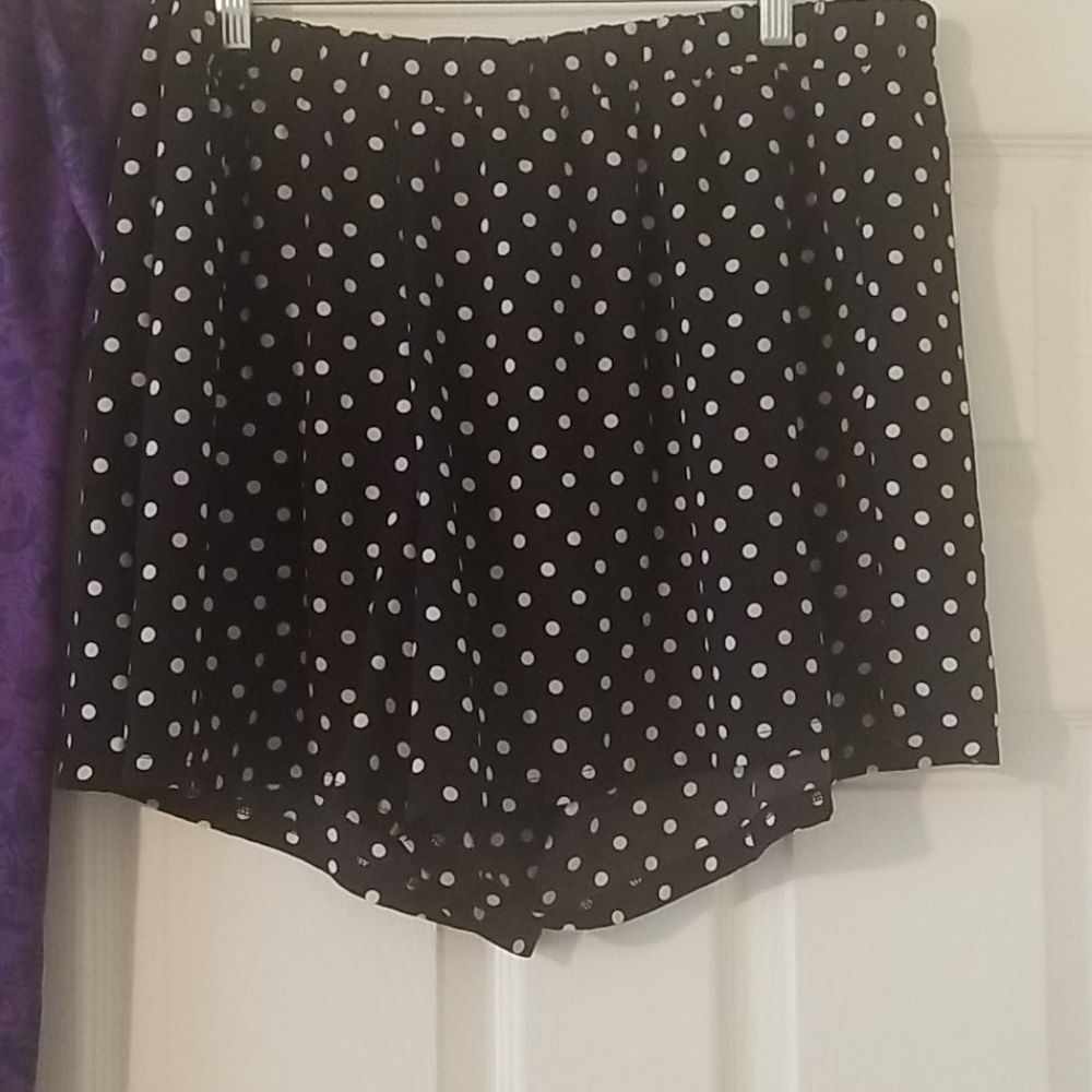 Polka dot shorts